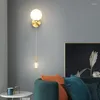 Wandlampen, Leselampe, moderner Stil, Wohnzimmer-Dekoration, Zubehör, blaues Licht, LED-Halterung