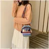 Evening Bags Vintage National Women Bag Tassel Handwoven Crossbody Hippie Sling Shoulder For Ladies Small Handbag Straddle