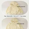 Tops de maternité T-shirts Vêtements de grossesse d'hiver Kangourou Veste à capuche décontractée Manteau de bébé Pull de grossesse Gilet Vêtements Maman Pull d'extérieur 231120