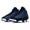 Jordons Men Basketball Shoes Jumpman 13 Retro Mens Womens Flint 13s Brave Blue Del Sol Pied de poule Reflective Court Purple Sports Sneakers Chaussures