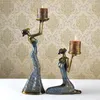 Cat Carriers European Classical Home Furnishing Retro To Do The Old Wedding Gifts Dancers Happy Candlestick Decorations