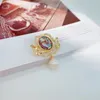 Brosches Abalone Shell Brosch för kvinnor smycken stift med sötvatten pärlgåva jubileumsfest
