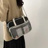 Sacs d'école Transparent Style minimaliste mode cuir souple grande capacité sac à main sac à bandoulière pour femme sac de messager sac à main