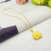 Pingente colares moda luz amarelo ouro cor jóias casamento feminino encantador pavão colar clavícula gargantilha presentes de aniversário meninas