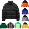 Men's Puffer Jacket Designer Down Filled Clothing Women's Jackets Hooded Zipper Windbreaker Fabric Thickened Warm Tops Outerwear Down