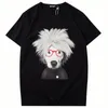 Chun Yu Yin Jia Luxury Brand Designer高品質の服3Dプリントかわいい犬パターンShort-Sleeve Graphic Tshirt黒人女性TシャツPlussize XL
