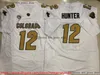 Fast Shipping S-6XL NCAA Colorado Buffaloes Football 2 Shedeur Sanders Jersey 100th Patch 12 Travis Hunter Jerseys Shirts Stitched Man Youth Kids Boys