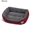 chenils stylos Grand lit pour chien Canapé-lit pour animaux de compagnie Chaud et confortable Chiens Maison Doux Nid en polaire Paniers pour chats Tapis de maison Automne Hiver Chenil étanche S-3XL 231120