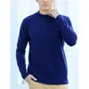 Men's Sweaters Cashmere Wool Half Height O-Neck For Men Pullover 2023 Autumn Winter Soft Lightweight Warm Knitted Sweater Pull Homme