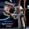 مسدس مسدس ناعم الرصاصة لعبة الأسلحة النموذج يدوي Dispassemble Gun Toy Launcher Toy Toy for Kids Boys Homiors Birthday Games Outdo