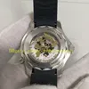 Vera foto da uomo orologio automatico da uomo 007 quadrante nero da 300 mm Bracciale in gomma in edizione limitata Asia 8800 MOVIMENTO Uomini Sport orologi meccanici da polso meccanici