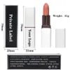 Lipstick 18 Colors White Tube Private Label Matte Lipstick Long Lasting Waterproof Non-stick Easy To Wear Red Lip Stick Makeup Custom 231121