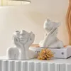 Vasen Frauen Körper Keramik Vase Creatrive Kunstskulptur Wohnkultur Wohnzimmer Ornament Pflanze Blumentopf Schlafzimmer Dekore