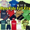 Full Kits Odegaard Havertz Rice Smith Rowe G.Jesus Saka Soccer Jerseys Saliba 23 24 Martinelli 2023 2024 Football Kits Shirt Men Kids Boys Sets målvakt Icon