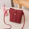 Bolsas de noche Bolsa de cubo Mujer 2023 Hombro Teléfono móvil Maquillaje Crossbody Simple Casual Pequeño