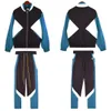 Autunm Patchwork Sprots Zipper Uniform Tracksuit Pants Designer Two Pieces Jacket Set Rhudes Man Sportwear XL USA Size