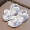 Klassische Mädchen Sandalen Sommer Bowknot Kinderprinzessin Sandale weiche Einzelkinder Schuh lässig Sneaker Kleinkind Infant Beach Slippe