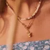 Ожерелья с подвесками, классическое винтажное хлопковое веревочное ожерелье из медного сплава, мужское и женское модное простое ювелирное изделие в национальном стиле, подарок