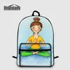 Rucksack Mode Yoga Mädchen Druck Mädchen Schüler Schulter Buch Rucksäcke Schöne Tasche Computer Laptop Bagpack