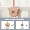 Rattles Mobiles Cute Bear Wooden Assembly Rattles Bracket Set born Bed Bell Bracket Protection Hanger Baby Crib Mobile Holder Arm Bracket 230420