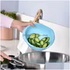 Other Kitchen Tools Mtifunction Food Grade Plastic Rice Beans Peas Washing Tools Filter Strainer Basket Sieve Drainer Cleaning Gadget Dhnnk