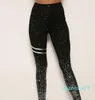 Yoga Outfits Bronzing Print Women Pants Sport Legging Workout Fitness Clothing Jogging Running Pant Gym Tight Sportswear