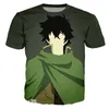 T-shirts pour hommes The Rising Of Shield Hero T-shirts Anime 3D Print Hommes Femmes Casual O-Neck Oversized Shirt Harajuku Enfants Tees Tops Vêtements