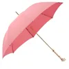 Umbrellas Luxury Umbrella Rain Women Automatic Pink Cute Japanese Windproof Long Parasol Paraguas Anti Uv Sun E6