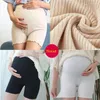 Kvinnors leggings kvinna smal kort moderskap mjuk justerbar midja gravida graviditetskläder byxor ropa enceinte mujer embarazada plus