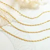 Charm Bracelets Fashion Jewelry 18k Gold Plated Copper Chain Bracelet For Women Girls