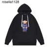 Novo 23ss homens suéter designer hoodies camisas meio zíper manga longa gola torção jumper cavalo bordado mens womens sweater