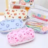 Protable Animal Pencil Case Cartoon Bear Fruit Pen Bag Box For Kids Gift Cosmetic Stationery Pouch School Supplies