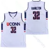 Connecticut Uconn Huskies koszulka koszykówki NCAA College Cam Spencer Alex Karaban Tristen Newton Donovan Clingan Stephon Castle Samson Johnson Diarra Sanogo