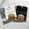 T-shirts voor heren menselijk gemaakte t-shirt mannen vrouwen 1 1 hamburger print t-shirt mens gemaakt T230421