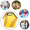 Förvaringspåsar 1pc bärbar neopren lunchpåse termisk isolerad bento box middag picknick skola container påse barn mat kylare ba j2q8