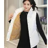 Women's Vests Women Fleece Vest Autumn Winter Loose Down Cotton Velvet Thicken Warm Waistcoat Sleeveless Jacket Feminino