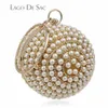 Sacs de soirée Boule circulaire diamant gland femmes fête dîner embrayages soirée mariage sac femme mariée épaule sac à main bracelets embrayage 231121