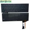 Tastaturen UK Russisch Englisch Spanisch Latein Tastatur mit Hintergrundbeleuchtung für ASUS N551 N552 N751 N752 G551 GL551 US SP LA Ersatztastaturen Licht Q231121