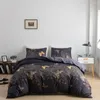 Bedding Sets Gold Butterfly Set Luxury Duvet Cover Soft Polyester Bedclothes 2/3pcs Double King Size Quilt Pillowcase For Girl