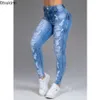 Jeans de mujer Tallas grandes 5XL 6XL Mujeres Vintage Mediados de cintura Jeans ajustados Pantalones de mezclilla desgastados Pantalones de lápiz destruidos prensados Jeans casuales Mujer 231121