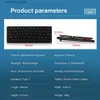 Keyboard Redragon Elise Pro K624P RGB Super Slim Mechanical Gaming Klawiatura USB Obsługa Bluetooth Wireless 2.4G 63 Klawisze dla komputerów PC Q231121