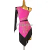 Stage Wear Imitation Diamant Autrichien Danse Latine Professionnelle Performance Haut De Gamme Robe De Compétition Rumba Chacha