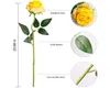 Roses Artificial Flowers Flannel Rose Flower Branch Artificial Red Roses Realistic Fake Rose for Wedding Home Decoration