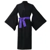 Etnische kleding lang kimono gewaad voor mannen vrouwen traditionele Japanse kostuums yukata huiskleding pyjama's nagajuban ondergoed ademend