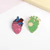 Broches broches coeur broche crâne broche arc-en-ciel protection coeur coeur coeur brisé les accessoires coeur accessoires sac à dos badge broche épingles de revers z0421