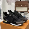 Luxuy Designer Casual Shoes Role Away Shoe Outdoor Mans Women Sneakers Pink Blue Brownleather Lattice Mesh Tryckt denim Premium