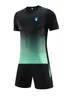 Le Havre AC Men's Tracksuits summer leisure short sleeve suit sport training suit outdoor Leisure jogging T-shirt leisure sport short sleeve shirt