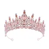 Bridal Crown Headdress Handmade Rhinestone Luxury Headband Princess Crown Crystal Crown Wedding Hair Accessories