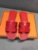 Kvinnor tofflor läder sandaler sommar platt flip flopp glider strand sandal tofflare krokodil hudfest bröllop designer