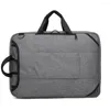 Cartelle Coolbell Cartella per uomo 17.3 "Borsa a tracolla da lavoro per laptop Moda Borse a tracolla a tracolla Cintura posteriore impermeabile 2023